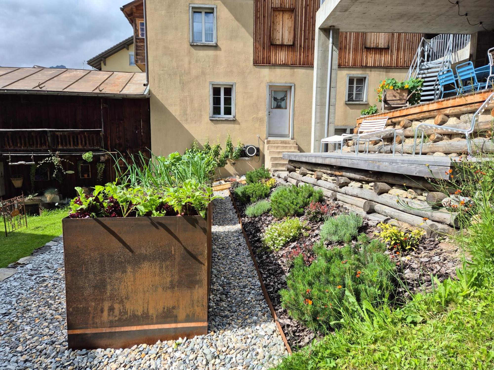 Nostalgie Bed & Breakfast Chraemerhus Curaglia エクステリア 写真